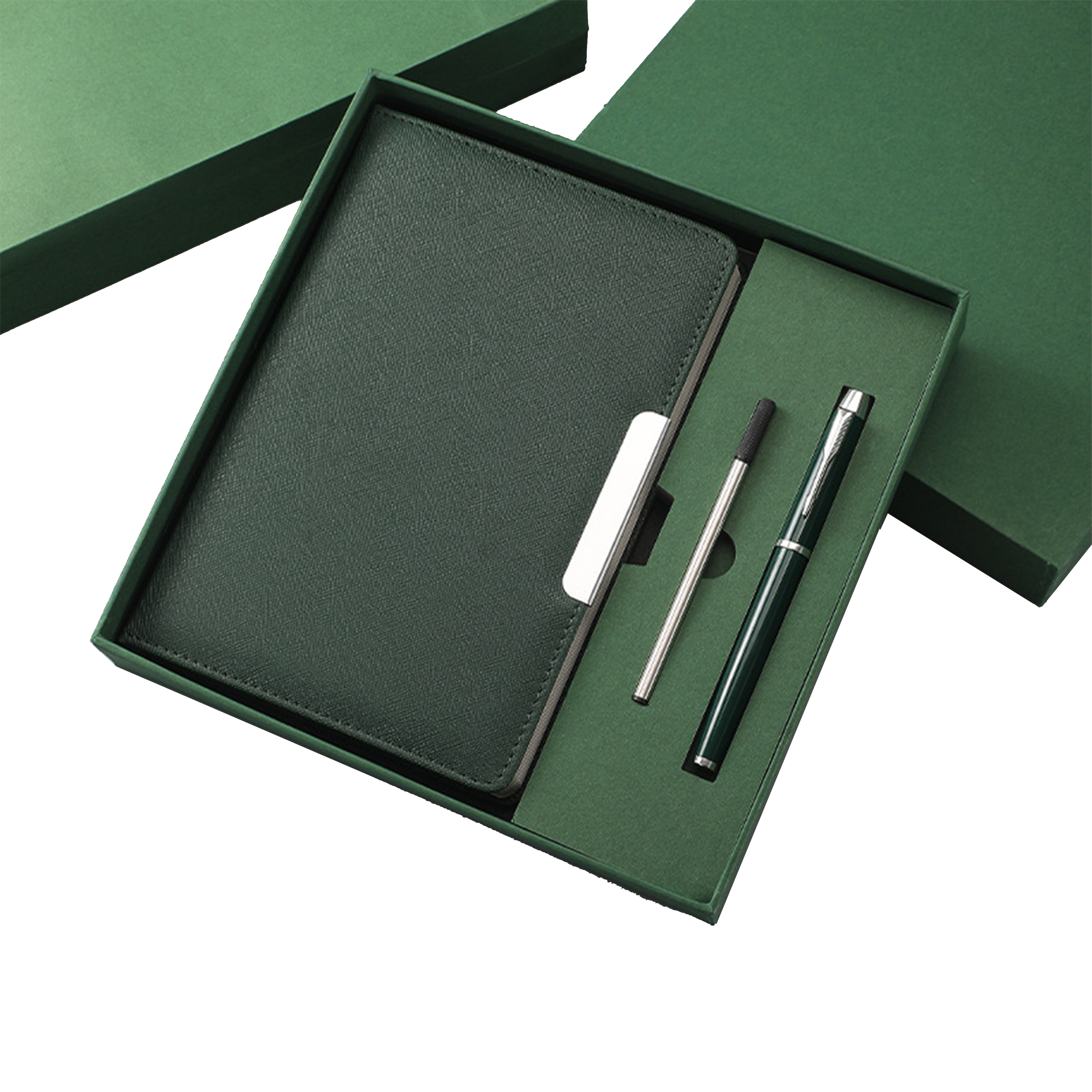 Gift Set 3 in 1 Notebook + Metal Pen + Pen Refil